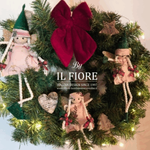 Ghirlande Natalizie con bamboline