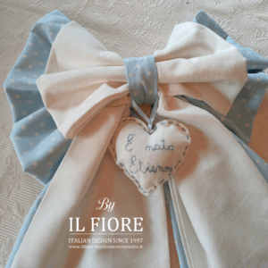 Fiocco nascita bimbo e bimba PERSONALIZZABILE CON NOME