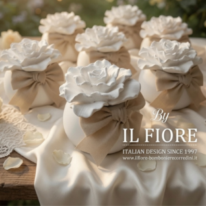 bomboniere matrimonio scatola portagioie peonia