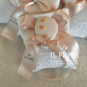 Bomboniere Battesimo bimba/o con calamita palloncino