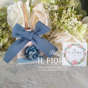 Bomboniere matrimonio profumatore per ambiente con ROSA