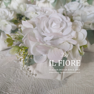 Bomboniere Matrimonio pouf in lino profumatissimo