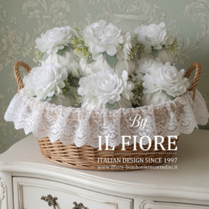 bomboniere matrimonio pouf in lino profumatissimo
