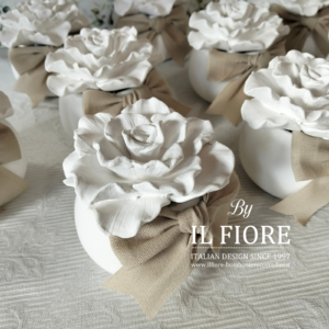 Bomboniere Matrimonio scatola portagioie peonia