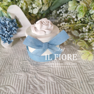 Bomboniera matrimonio scatola portagioie con candela