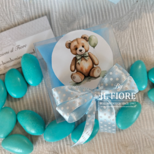 Bomboniere nascita bimbo scatolina portaconfetti