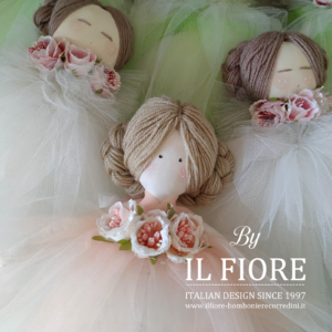 Bomboniere Bambole con Vestito in Tulle