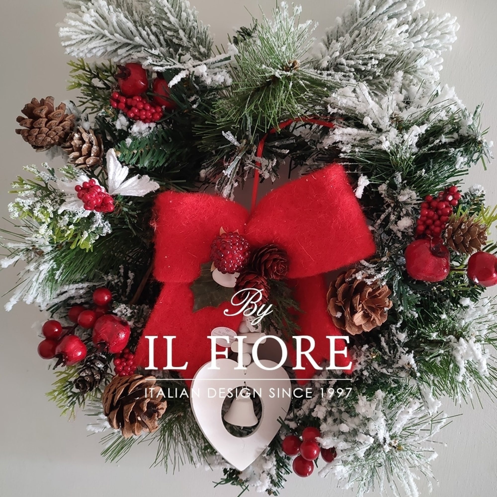 20 Fiocchi Natalizi Con Campanella Per Albero - Decorazioni Rosse Fai Da Te In 4 Stili - Per Festa, Compleanno, Regali - 3