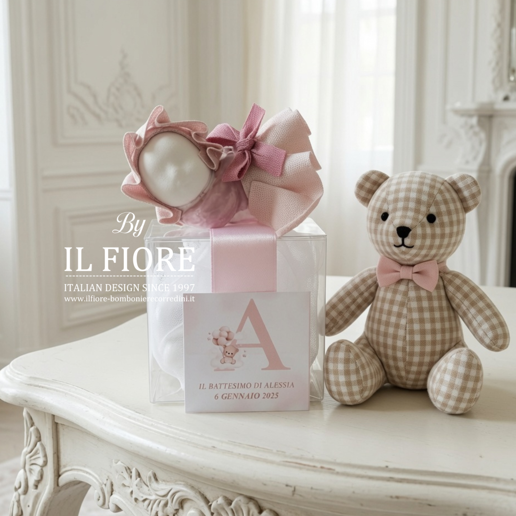bomboniere battesimo bimba
